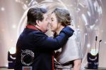 Amsterdam 16 oktober 2025
Uitreiking televizierring 2025 in Carre 
Martijn Krabbe met zijn vrouw Deborah Krabbe