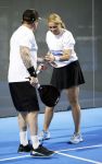 Utrecht 6 november 2025
Padel tournooi voor het UMC ziekenhuis bij Hal 22. Michaela Krajicek