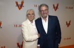 Leiden 30 oktober 2025
15 jaar de musical soldaat v Oranje . Monique v d Ven en Edwin de Vries