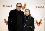 Leiden 30 oktober 2025
15 jaar de musical soldaat v Oranje . Patricia Steur met partner Leendert Masselink