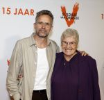 Leiden 30 oktober 2025
15 jaar de musical soldaat v Oranje . Patrick Martens met moeder