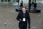 Den Haag 20 november 2025
 Prinses Amalia en haar vader Koning Willem Alexander bij de Grote Kerk, na de Bijzondere Verenigde Vergadering van de Eerste en Tweede Kamer, ter gelegenheid van de tachtigste verjaardag dat het parlement na de Tweede Wereldoorlog voor het eerst weer in gezamenlijkheid bijeenkwam. Eerste Kamervoorzitter Mei Li Vos Tweede Kamervoorzitter Thom van Campenvingen ze op .