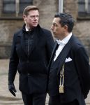 Den Haag 20 november 2025
 Prinses Amalia en haar vader Koning Willem Alexander bij de Grote Kerk, na de Bijzondere Verenigde Vergadering van de Eerste en Tweede Kamer, ter gelegenheid van de tachtigste verjaardag dat het parlement na de Tweede Wereldoorlog voor het eerst weer in gezamenlijkheid bijeenkwam. Eerste Kamervoorzitter Mei Li Vos Tweede Kamervoorzitter Thom van Campenvingen ze op .