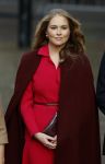Den Haag 20 november 2025
 Prinses Amalia en haar vader Koning Willem Alexander bij de Grote Kerk, na de Bijzondere Verenigde Vergadering van de Eerste en Tweede Kamer, ter gelegenheid van de tachtigste verjaardag dat het parlement na de Tweede Wereldoorlog voor het eerst weer in gezamenlijkheid bijeenkwam. Eerste Kamervoorzitter Mei Li Vos Tweede Kamervoorzitter Thom van Campenvingen ze op .