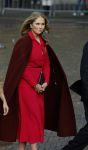 Den Haag 20 november 2025
 Prinses Amalia en haar vader Koning Willem Alexander bij de Grote Kerk, na de Bijzondere Verenigde Vergadering van de Eerste en Tweede Kamer, ter gelegenheid van de tachtigste verjaardag dat het parlement na de Tweede Wereldoorlog voor het eerst weer in gezamenlijkheid bijeenkwam. Eerste Kamervoorzitter Mei Li Vos Tweede Kamervoorzitter Thom van Campenvingen ze op .
