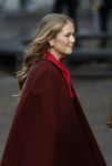 Den Haag 20 november 2025
 Prinses Amalia en haar vader Koning Willem Alexander bij de Grote Kerk, na de Bijzondere Verenigde Vergadering van de Eerste en Tweede Kamer, ter gelegenheid van de tachtigste verjaardag dat het parlement na de Tweede Wereldoorlog voor het eerst weer in gezamenlijkheid bijeenkwam. Eerste Kamervoorzitter Mei Li Vos Tweede Kamervoorzitter Thom van Campenvingen ze op .