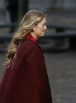 Den Haag 20 november 2025
 Prinses Amalia en haar vader Koning Willem Alexander bij de Grote Kerk, na de Bijzondere Verenigde Vergadering van de Eerste en Tweede Kamer, ter gelegenheid van de tachtigste verjaardag dat het parlement na de Tweede Wereldoorlog voor het eerst weer in gezamenlijkheid bijeenkwam. Eerste Kamervoorzitter Mei Li Vos Tweede Kamervoorzitter Thom van Campenvingen ze op .
