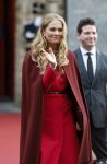 Den Haag 20 november 2025
 Prinses Amalia en haar vader Koning Willem Alexander bij de Grote Kerk, na de Bijzondere Verenigde Vergadering van de Eerste en Tweede Kamer, ter gelegenheid van de tachtigste verjaardag dat het parlement na de Tweede Wereldoorlog voor het eerst weer in gezamenlijkheid bijeenkwam. Eerste Kamervoorzitter Mei Li Vos Tweede Kamervoorzitter Thom van Campenvingen ze op .