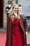 Den Haag 20 november 2025
 Prinses Amalia en haar vader Koning Willem Alexander bij de Grote Kerk, na de Bijzondere Verenigde Vergadering van de Eerste en Tweede Kamer, ter gelegenheid van de tachtigste verjaardag dat het parlement na de Tweede Wereldoorlog voor het eerst weer in gezamenlijkheid bijeenkwam. Eerste Kamervoorzitter Mei Li Vos Tweede Kamervoorzitter Thom van Campenvingen ze op .