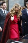 Den Haag 20 november 2025
 Prinses Amalia en haar vader Koning Willem Alexander bij de Grote Kerk, na de Bijzondere Verenigde Vergadering van de Eerste en Tweede Kamer, ter gelegenheid van de tachtigste verjaardag dat het parlement na de Tweede Wereldoorlog voor het eerst weer in gezamenlijkheid bijeenkwam. Eerste Kamervoorzitter Mei Li Vos Tweede Kamervoorzitter Thom van Campenvingen ze op .