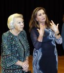 Amsterdam 13 november 2025
Prinses Beatrix en Sacha de Boer bij de opening van een fototentoonstelling ter gelegenheid van het honderdjarig bestaan van ontwikkelingsorganisatie Simavi in het Rijksmuseum in Amsterdam