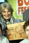 Laren (Gelderland) 19 november 2025
Bijeenkomst van nationale boomplantdag waar prinses Irene uit handen van Albert Verlinde een prijs krijgt omdat zij zich altijd ingezet heeft voor behoud en onderhoud bomen .