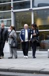 Utrecht 11 november 2025
Rechtszaak rachel Hazes en Marieke v Beek in de rechtbank van Utrecht . rachel was met Jacqueline Laats Joop Kruis Ricardo Klaverdijk en advocaat Royce de Vries .