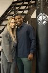 Hilversum 16 oktober 2025
Presentatie app van Remy Bonjasky ism met Martijn de Jong in zijn sportschool . Remy met zijn vrouw Renate Bonjasky