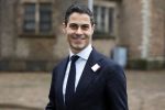 Den Haag 20 november 2025
 Prinses Amalia en haar vader Koning Willem Alexander bij de Grote Kerk, na de Bijzondere Verenigde Vergadering van de Eerste en Tweede Kamer, ter gelegenheid van de tachtigste verjaardag dat het parlement na de Tweede Wereldoorlog voor het eerst weer in gezamenlijkheid bijeenkwam. Eerste Kamervoorzitter Mei Li Vos Tweede Kamervoorzitter Thom van Campenvingen ze op . Rob Jetten