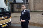 Den Haag 20 november 2025
 Prinses Amalia en haar vader Koning Willem Alexander bij de Grote Kerk, na de Bijzondere Verenigde Vergadering van de Eerste en Tweede Kamer, ter gelegenheid van de tachtigste verjaardag dat het parlement na de Tweede Wereldoorlog voor het eerst weer in gezamenlijkheid bijeenkwam. Eerste Kamervoorzitter Mei Li Vos Tweede Kamervoorzitter Thom van Campenvingen ze op . Rob Jetten