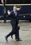 Den Haag 20 november 2025
 Prinses Amalia en haar vader Koning Willem Alexander bij de Grote Kerk, na de Bijzondere Verenigde Vergadering van de Eerste en Tweede Kamer, ter gelegenheid van de tachtigste verjaardag dat het parlement na de Tweede Wereldoorlog voor het eerst weer in gezamenlijkheid bijeenkwam. Eerste Kamervoorzitter Mei Li Vos Tweede Kamervoorzitter Thom van Campenvingen ze op . Rob Jetten en Jesse Klaver