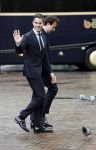 Den Haag 20 november 2025
 Prinses Amalia en haar vader Koning Willem Alexander bij de Grote Kerk, na de Bijzondere Verenigde Vergadering van de Eerste en Tweede Kamer, ter gelegenheid van de tachtigste verjaardag dat het parlement na de Tweede Wereldoorlog voor het eerst weer in gezamenlijkheid bijeenkwam. Eerste Kamervoorzitter Mei Li Vos Tweede Kamervoorzitter Thom van Campenvingen ze op . Rob Jetten en Jesse Klaver