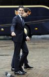 Den Haag 20 november 2025
 Prinses Amalia en haar vader Koning Willem Alexander bij de Grote Kerk, na de Bijzondere Verenigde Vergadering van de Eerste en Tweede Kamer, ter gelegenheid van de tachtigste verjaardag dat het parlement na de Tweede Wereldoorlog voor het eerst weer in gezamenlijkheid bijeenkwam. Eerste Kamervoorzitter Mei Li Vos Tweede Kamervoorzitter Thom van Campenvingen ze op . Rob Jetten en Jesse Klaver