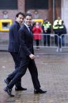 Den Haag 20 november 2025
 Prinses Amalia en haar vader Koning Willem Alexander bij de Grote Kerk, na de Bijzondere Verenigde Vergadering van de Eerste en Tweede Kamer, ter gelegenheid van de tachtigste verjaardag dat het parlement na de Tweede Wereldoorlog voor het eerst weer in gezamenlijkheid bijeenkwam. Eerste Kamervoorzitter Mei Li Vos Tweede Kamervoorzitter Thom van Campenvingen ze op . Rob Jetten en Jesse Klaver