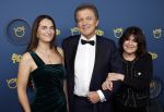 Amsterdam 16 oktober 2025
Uitreiking televizierring 2025 in Carre 
Robert ten Brink met vrouw en dochter