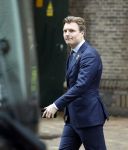 Den Haag 20 november 2025
 Prinses Amalia en haar vader Koning Willem Alexander bij de Grote Kerk, na de Bijzondere Verenigde Vergadering van de Eerste en Tweede Kamer, ter gelegenheid van de tachtigste verjaardag dat het parlement na de Tweede Wereldoorlog voor het eerst weer in gezamenlijkheid bijeenkwam. Eerste Kamervoorzitter Mei Li Vos Tweede Kamervoorzitter Thom van Campenvingen ze op . Ruben Brekelmans