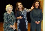 Amsterdam 13 november 2025
Prinses Beatrix en Sacha de Boer bij de opening van een fototentoonstelling ter gelegenheid van het honderdjarig bestaan van ontwikkelingsorganisatie Simavi in het Rijksmuseum in Amsterdam