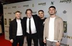Amsterdam 4 november 2025
Premiere Augurk aan zee in Tuschinski met de cast die bestaat uit oa Monic Hendrickx Martin v Waardenberg Olga Zuiderhoek Jelka v Houten Frank Lammers Peter v d Begin en Tibor Lukacs. Robert v Hemert heeft de titelsong geschreven . Victor Low met zoon (l)