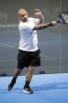 Utrecht 6 november 2025
Padel tournooi voor het UMC ziekenhuis bij Hal 22. Wesley Sneijder speelde met Frank Rijkaard