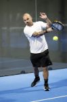 Utrecht 6 november 2025
Padel tournooi voor het UMC ziekenhuis bij Hal 22. Wesley Sneijder speelde met Frank Rijkaard