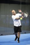 Utrecht 6 november 2025
Padel tournooi voor het UMC ziekenhuis bij Hal 22. Wesley Sneijder speelde met Frank Rijkaard