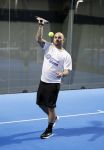 Utrecht 6 november 2025
Padel tournooi voor het UMC ziekenhuis bij Hal 22. Wesley Sneijder speelde met Frank Rijkaard