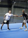 Utrecht 6 november 2025
Padel tournooi voor het UMC ziekenhuis bij Hal 22. Wesley Sneijder speelde met Frank Rijkaard