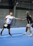 Utrecht 6 november 2025
Padel tournooi voor het UMC ziekenhuis bij Hal 22. Wesley Sneijder speelde met Frank Rijkaard