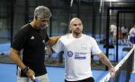 Utrecht 6 november 2025
Padel tournooi voor het UMC ziekenhuis bij Hal 22. Wesley Sneijder speelde met Frank Rijkaard