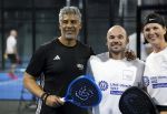 Utrecht 6 november 2025
Padel tournooi voor het UMC ziekenhuis bij Hal 22. Wesley Sneijder speelde met Frank Rijkaard