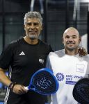 Utrecht 6 november 2025
Padel tournooi voor het UMC ziekenhuis bij Hal 22. Wesley Sneijder speelde met Frank Rijkaard