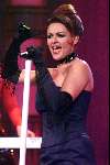 Aalsmeer 8-12-1999
Sterrenplaybackshow van Hennie HUISMAN.
Caroline Tensen als Shania Twain