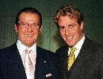 Monaco 27 November 1999
Edwin smulders met Roger Moore