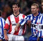 Eindhoven, 18 december 1999
Kompetitie PSV-SC Heerenveen, eindstand 0-1
Ernest Faber