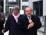 Amsterdam 2 december 1999
Rechtzaak FRITS BOM tegen RTL samen met Willibrord Frequin