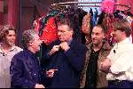 Aalsmeer 8-12-1999
Sterrenplaybackshow van Hennie Huisman.
Henny Huisman en Jacques d`Ancona