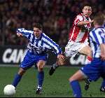 Eindhoven, 18 december 1999
Kompetitie PSV-SC Heerenveen, eindstand 0-1
Mark v Bommel