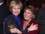 Amsterdam, 21 december 1999
Rita Reijs 75 jaar
Rita Reijs met Mathilde Santing