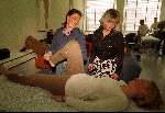 Eindhoven 16 december 1999
Prinses Martha Louis als Physiotherapeute.