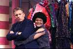 Aalsmeer 8-12-1999
Sterrenplaybackshow van Hennie Huisman.
Ruth Jacoth en Henny Huisman