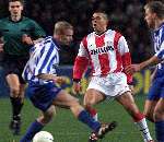 Eindhoven, 18 december 1999
Kompetitie PSV-SC Heerenveen, eindstand 0-1
Wilfred Bouma