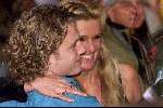 Almere 30 december 2000
Finale Big Brother BB 2
Bianca BB met Ferdi BB