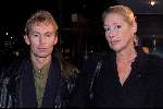Amsterdam 4 december 2000
Premiere BABS met Brigitte Kaandorp en Michel v Dousselaere.
Hans Cornelisse met een vriendin