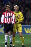 Eindhoven 21 december 2000
PSV-Fortuna
Kezman en Jan v Halst